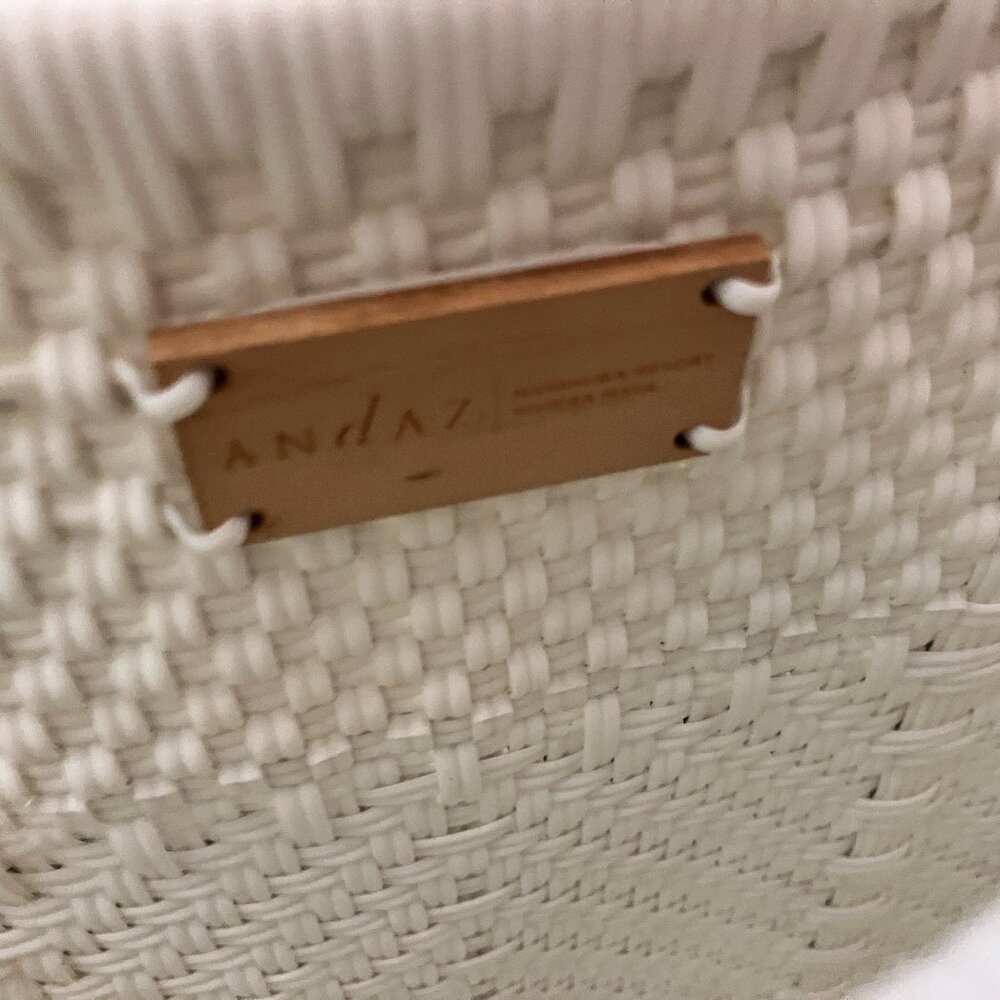 Andaz Mexican Basket Tote With Tassel - Picture 2 of 4